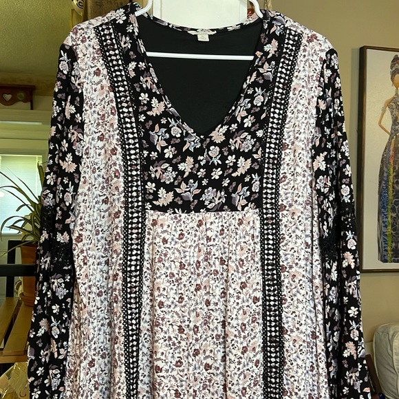 C EST 1946 - Boho Floral Dress - XL - Picture 6 of 9